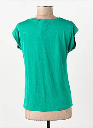 Tricou verde PIECES femeie