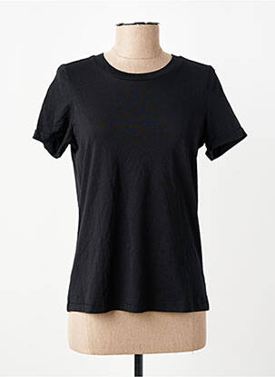 Tricou guler rotund mâneci scurte negru VERO MODA femeie
