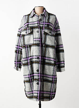 Palton lung gri VERO MODA femeie