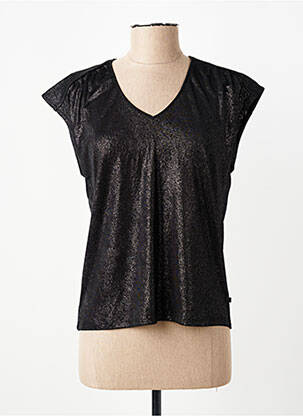 Tricou negru LE TEMPS DES CERISES femeie