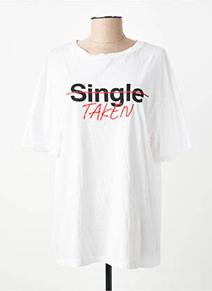 Tricou alb MANGO femeie