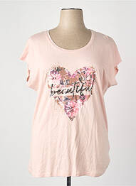 Tricou roz ZABAIONE femeie