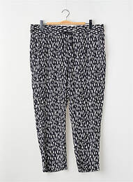 Pantalon 7/8 negru STREET ONE femeie