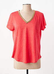 Tricou roșu MOLLY BRACKEN femeie