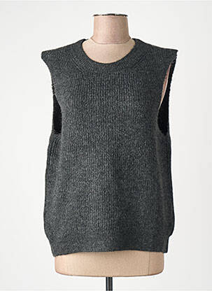 Vestă fără mâneci gri VERO MODA femeie