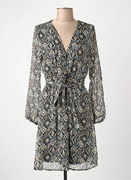 Rochie lungă mâneci 3/4 maro ONLY femeie