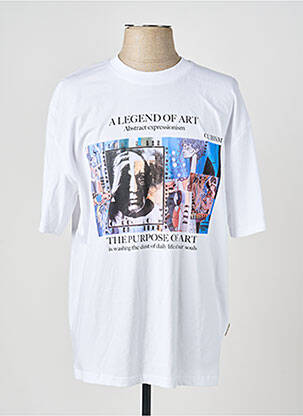 Tricou alb REDEFINED REBEL bărbat