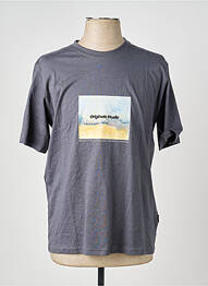 Tricou gri JACK & JONES bărbat