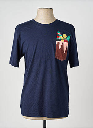 Tricou albastru JACK & JONES bărbat
