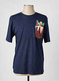 Tricou albastru JACK & JONES bărbat