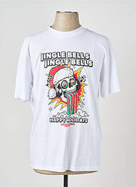 Tricou alb JACK & JONES bărbat