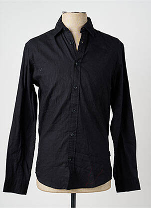 Cămașă cu mâneci lungi guler de bluză negru JACK & JONES bărbat