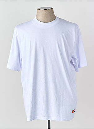 Tricou guler rotund alb JACK & JONES bărbat