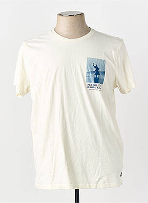 Tricou alb PETROL INDUSTRIES bărbat