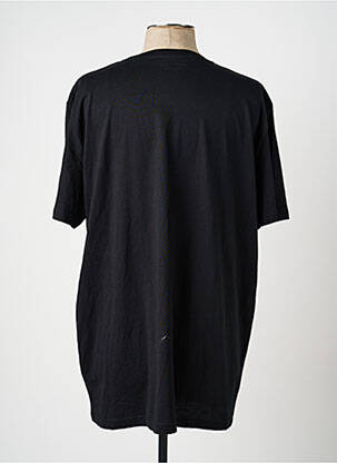 Tricou negru MONSIEUR TSHIRT bărbat