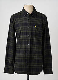 Cămașă cu mâneci lungi verde LYLE & SCOTT bărbat