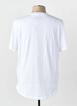 Tricou guler rotund alb ONLY&SONS bărbat