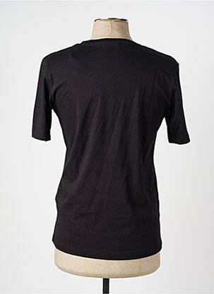 Tricou guler rotund negru JACK & JONES bărbat