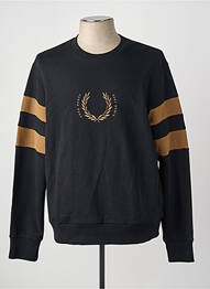 Pulover negru FRED PERRY bărbat