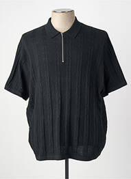 Polo negru JACK & JONES bărbat