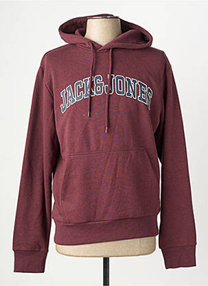 Hanorac cu glugă violet JACK & JONES bărbat