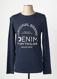Tricou albastru TOM TAILOR bărbat