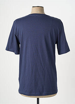 Tricou guler rotund mâneci scurte albastru JACK & JONES bărbat