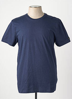 Tricou albastru PRESLEY AND SUN bărbat