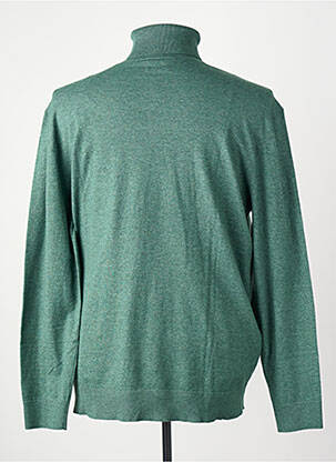 Pulover cu guler înalt mâneci lungi mâneci lungi verde TOM TAILOR bărbat