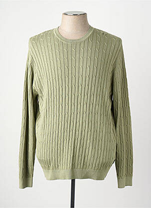 Pulover guler rotund mâneci lungi verde ONLY&SONS bărbat
