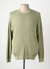 Pulover guler rotund mâneci lungi verde ONLY&SONS bărbat