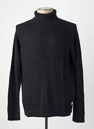 Pulover cu guler înalt negru JACK & JONES bărbat