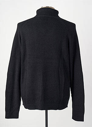 Pulover cu guler înalt negru JACK & JONES bărbat