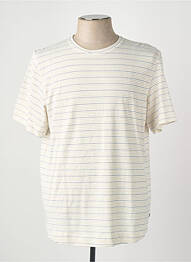 Tricou alb JACK & JONES bărbat