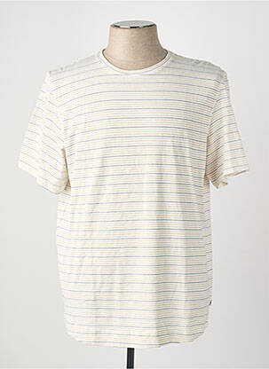 Tricou alb JACK & JONES bărbat