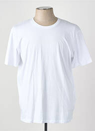 Tricou guler rotund alb SELECTED bărbat