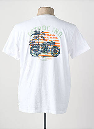 Tricou alb PETROL INDUSTRIES bărbat