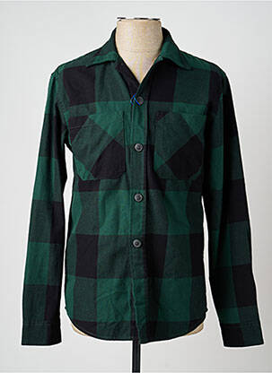 Cămașă cu mâneci lungi verde JACK & JONES bărbat