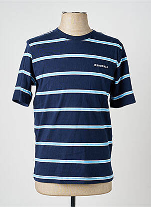 Tricou albastru JACK & JONES bărbat