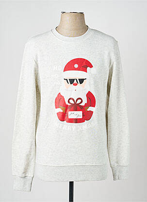 Pulover albastru JACK & JONES bărbat