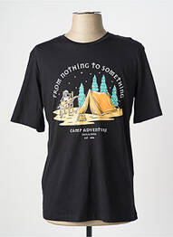 Tricou negru JACK & JONES bărbat