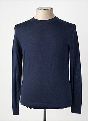 Pulover albastru JACK & JONES bărbat