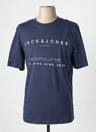 Tricou mâneci scurte mâneci scurte albastru JACK & JONES bărbat