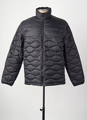 Geacă matlasată mâneci lungi negru JACK & JONES bărbat