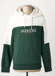 Hanorac cu glugă mâneci lungi mâneci lungi verde JACK & JONES bărbat
