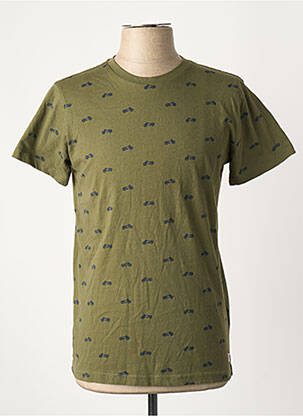 Tricou verde PETROL INDUSTRIES bărbat
