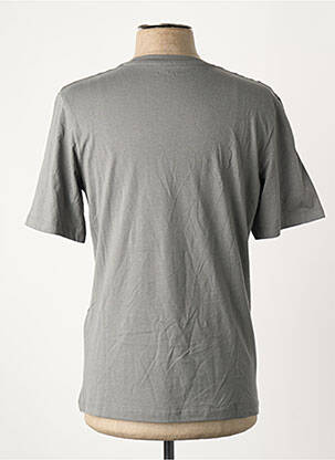 Tricou guler rotund gri JACK & JONES bărbat