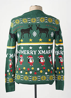 Pulover verde JACK & JONES bărbat