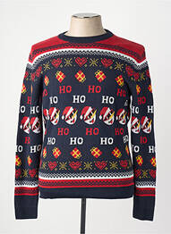 Pulover albastru JACK & JONES bărbat