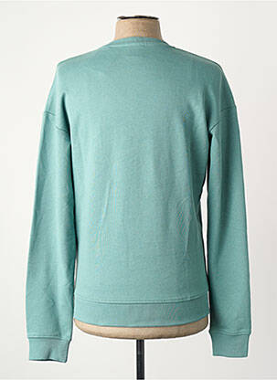 Pulover guler rotund verde JACK & JONES bărbat